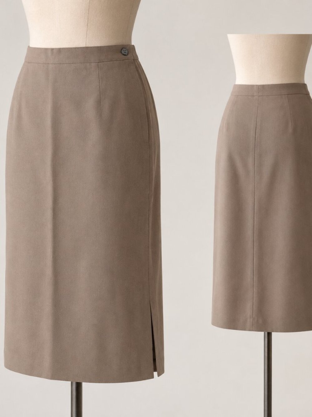 Vintage 80s Jeremy Scott Canada Wool Pencil Skirt Size 10